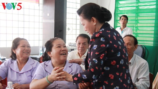 Нгуен Тхи Ким Нган встретилась с избирателями города Кантхо - ảnh 2